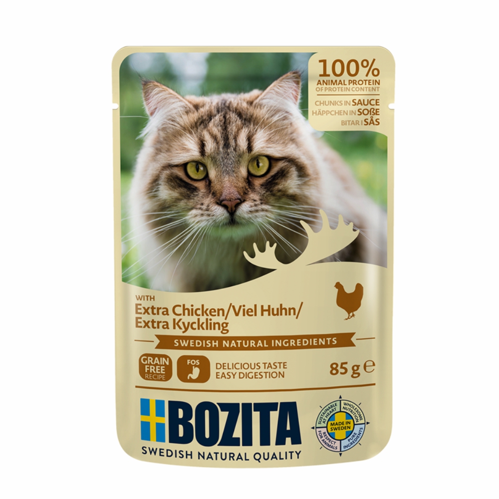 BOZITA saszetka kawałki w sosie z kurczakiem 85g
